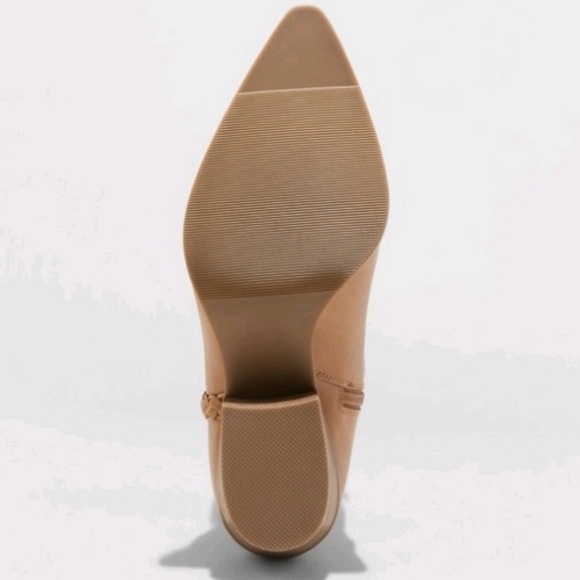 Women's Shana Cowboy Boots - Universal Thread" Cognac - Picture 4 of 8